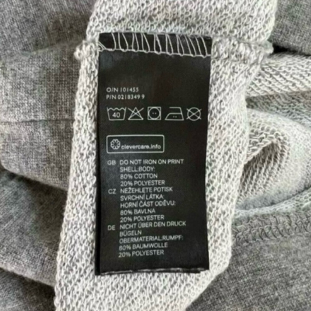 Gray Oversized Nautical One Way New York Crewneck Sweatshirt Size Large - Picture 8 of 8